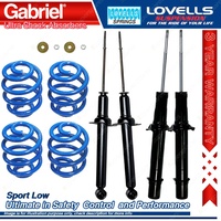 F + R Sport Low Gabriel Ultra Shocks + Coil Springs for Honda Accord CL9 CM5 CM6