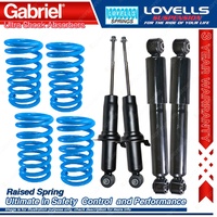 F + R Raised HD Gabriel Ultra Shocks + Coil Springs for Nissan Pathfinder R51