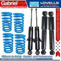 Front Rear STD Gabriel Ultra Shocks + Coil Springs for Nissan Pathfinder R51