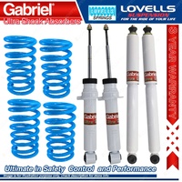 F + R Gabriel Ultra Shocks + Coil Springs for Mitsubishi Pajero NP NS NT NW