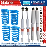 Front Rear Gabriel Ultra Shocks + Coil Springs for Toyota Landcruiser UZJ200