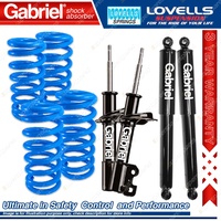 Front Rear Sport Low Gabriel Ultra Shocks + Coil Springs for Ford Focus LW