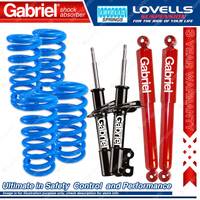 Front Rear Gabriel Shocks + Coil Springs for Ford Falcon Fairmont EA EB