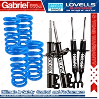 Front Rear Gabriel Ultra Shocks Coil Springs for Nissan Pulsar Exa Vector N15