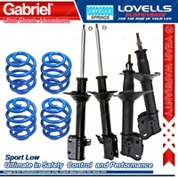 F + R Sport Low Gabriel Ultra Shocks + Coil Springs for Subaru Forester SF5