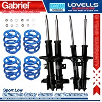 F+R Sport Low Gabriel Ultra Shocks + Coil Springs for Daewoo Nubira J150 Sedan