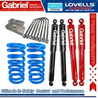 Gabriel 25mm Sport Low Shock Coil Spring + Block Kit for Ford Falcon XE Wagon V6