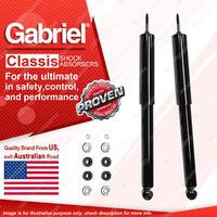 2x Rear Gabriel Classic Shocks for Chevrolet Bel Air Biscayne Impala Corvette C1