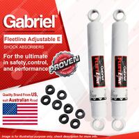 Front Gabriel Fleetline Adjustable HD Truck Shock Absorbers for Hino GT Series