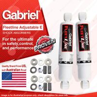 Rear Gabriel Fleetline Adjustable HD Truck Shocks for Isuzu NHR NKR K Series