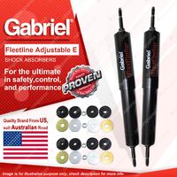 Rear Gabriel Fleetline Adjustable HD Truck Shocks for Isuzu FRD11 12 FSR450 500