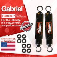 Front Gabriel Fleetline HD Truck Shocks for International Transtar DCF COF