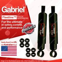 Rear Gabriel Fleetline HD Truck Shocks for Fruehauf Trailers Air Suspension