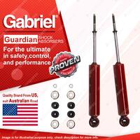 2 x Front Gabriel Guardian Shock Absorbers for Nissan Navara D22 Urvan E20 E23