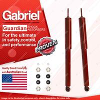 2 x Rear Gabriel Guardian Shock Absorbers for Ssangyong Musso Korando 96-07