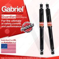 2 x Rear Gabriel Guardian Shock Absorbers for Ford Courier PA PB Landau LTD FC