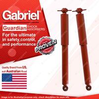 2 x Rear Gabriel Guardian Shock Absorbers for Jeep Wrangler TJ 4.0L 4WD 96-07