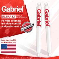 2 x Front Gabriel Ultra LT Shocks for Jeep CJ CJ5 CJ6 4WD excl. lift kit 73-81