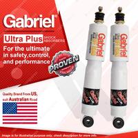 2 Front Gabriel Ultra Plus 50mm Raised Shocks for Toyota Hilux KZN165 LN167 172