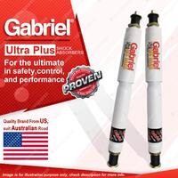 2 x Front Gabriel Ultra Plus 50mm Raised Shocks for Landcruiser FZJ HDJ HZJ78 79