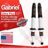 2 x Rear Gabriel Ultra Plus OE 40mm Raised Shocks for Toyota FJ Cruiser GSJ15R