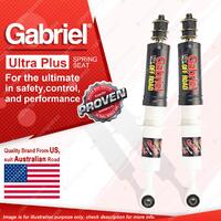 Front Gabriel Ultra Plus Spring Seat Shocks for Toyota Hilux GGN25 KUN26 150