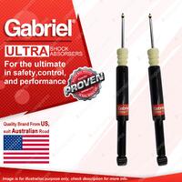 Rear Gabriel Ultra Shock Absorbers for Ford Fiesta WP WQ LX Ghia Hatchback 04-08