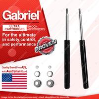 2 Front Gabriel Ultra Strut Cartridge Shock Absorbers for Audi 80 B2 B3 B4 90 B3