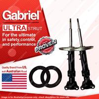 2 Front Gabriel Ultra Strut Shocks for Mercedes Benz C Class W203 S203 00-08