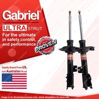 2 x Rear Gabriel Ultra Strut Shock Absorbers for Nissan X-Trail T30 4WD