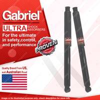 2 x Rear Gabriel Ultra Shock Absorbers for Holden GMH Astra TR Sedan Hatch 96-98