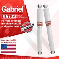 2x Rear Gabriel Ultra Shock Absorbers for Ford Ranger PJ PK All Ute models 07-11