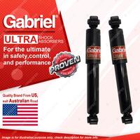 2x Rear Gabriel Ultra Shock Absorbers for Kia Rio UB 1.4L 1.6L Hatch Sedan 11-On