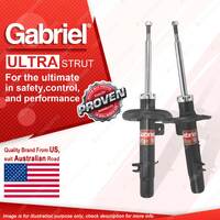 Front Gabriel Ultra Strut Shock Absorbers for Peugeot 208 12-On 47mm diam strut