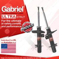 Front Gabriel Ultra Strut Shock Absorbers for Peugeot 208 12-On 51mm diam strut