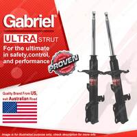 Front Gabriel Ultra Strut Shock Absorbers for Toyota Avensis ACM20R ACM21R 01-10