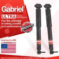 2 x Rear Gabriel Ultra Shock Absorbers for Peugeot 2008 SUV 10/13-On