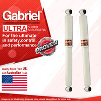 2 x Rear Gabriel Ultra Gas Shock Absorbers for Toyota Hilux LN167 LN172 00-05