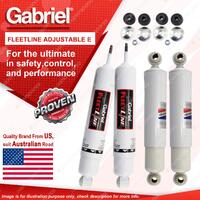 Gabriel Front Rear Fleetline Adjustable HD Shocks for Hino FB Series Ranger 4