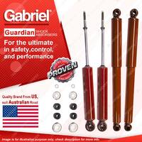 Gabriel Front + Rear Guardian Shock Absorbers for Holden GMH Rodeo KB2 KBD2