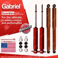 Gabriel Front + Rear Guardian Shock Absorbers for Ford Econovan Spectron