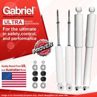 Gabriel Front + Rear Ultra LT Shock Absorbers for Holden GMH Rodeo TFR