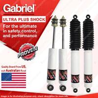 Gabriel Front + Rear OE Height Ultra Plus Shocks for Nissan Navara D21 D22