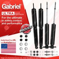 Gabriel Front + Rear Ultra Shocks for Chevrolet Camaro multi leaf rear 68-69