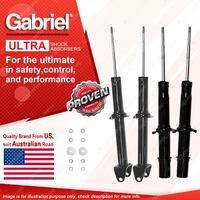 Gabriel Front Rear Ultra Shock Absorbers for Honda Prelude BB5 BB6 2.2L Coupe