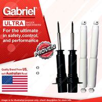 Gabriel Front + Rear Ultra Shocks for Dodge Nitro KA 4WD Wagon 6/07-9/10