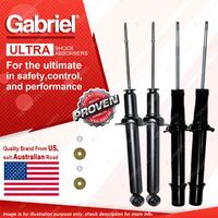 Gabriel Front + Rear Ultra Spring Seat Shocks for Honda Accord CK CL9 CM5 CM6