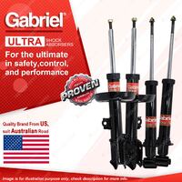 Gabriel Front + Rear Ultra Shock Absorbers for Holden GMH Vectra JR JS