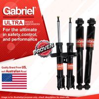 Gabriel Front + Rear Ultra Shock Absorbers for Holden GMH Astra TS I II