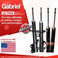 Gabriel Front + Rear Ultra Shock Absorbers for Nissan Tiida C11 1.8L